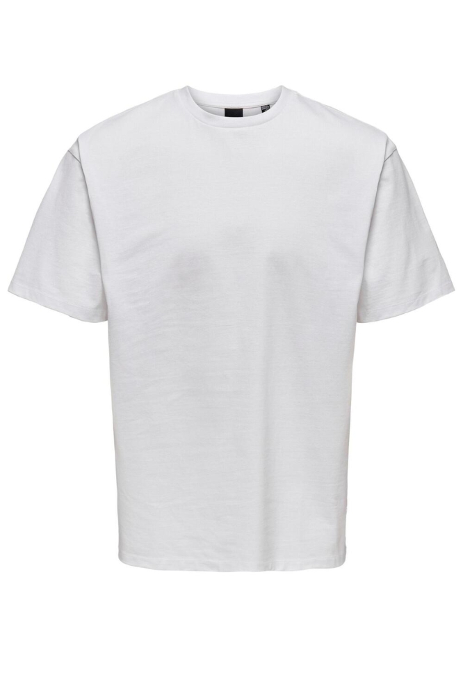ONSFRED RLX SS TEE NOOS 22022532 BRIGHT WHITE